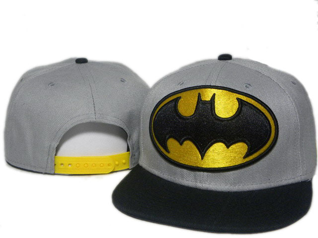 Batman Grey Snapback Hat DD 0512